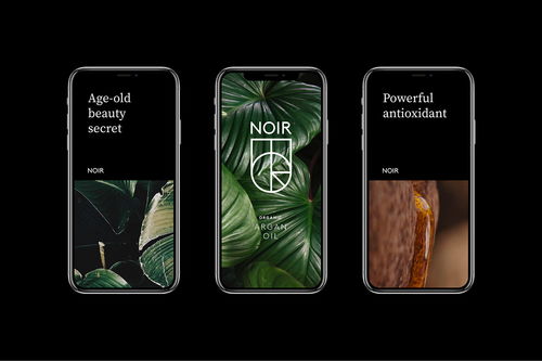 深度解讀 Noir摩洛哥堅果油品牌形象設(shè)計——融合神秘與奢華的平面設(shè)計藝術(shù)