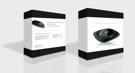 無(wú)線充包裝設(shè)計(jì) 平面美學(xué)與包裝工藝的和諧交融